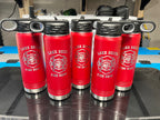 Engraved Water Bottle Red