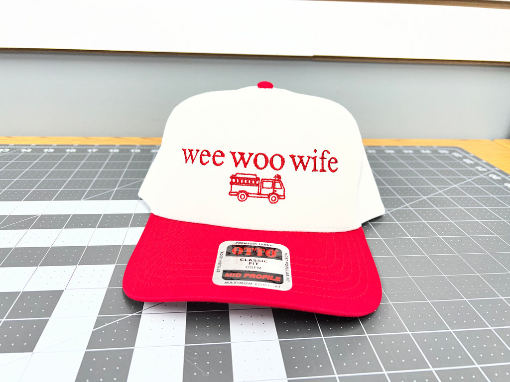 wee woo wife hat