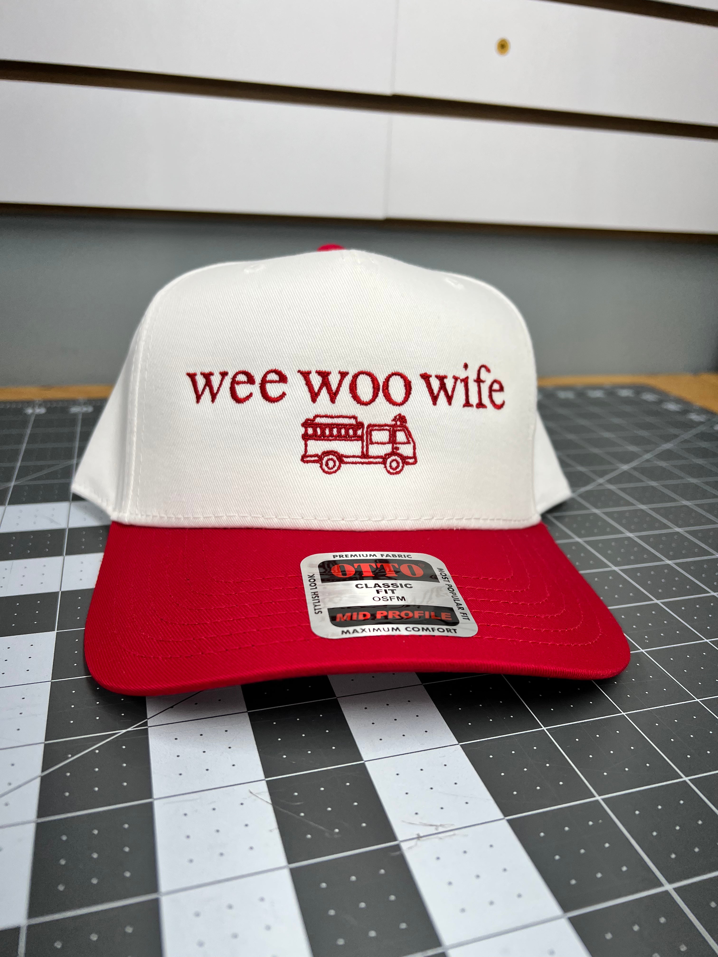 wee woo wife hat