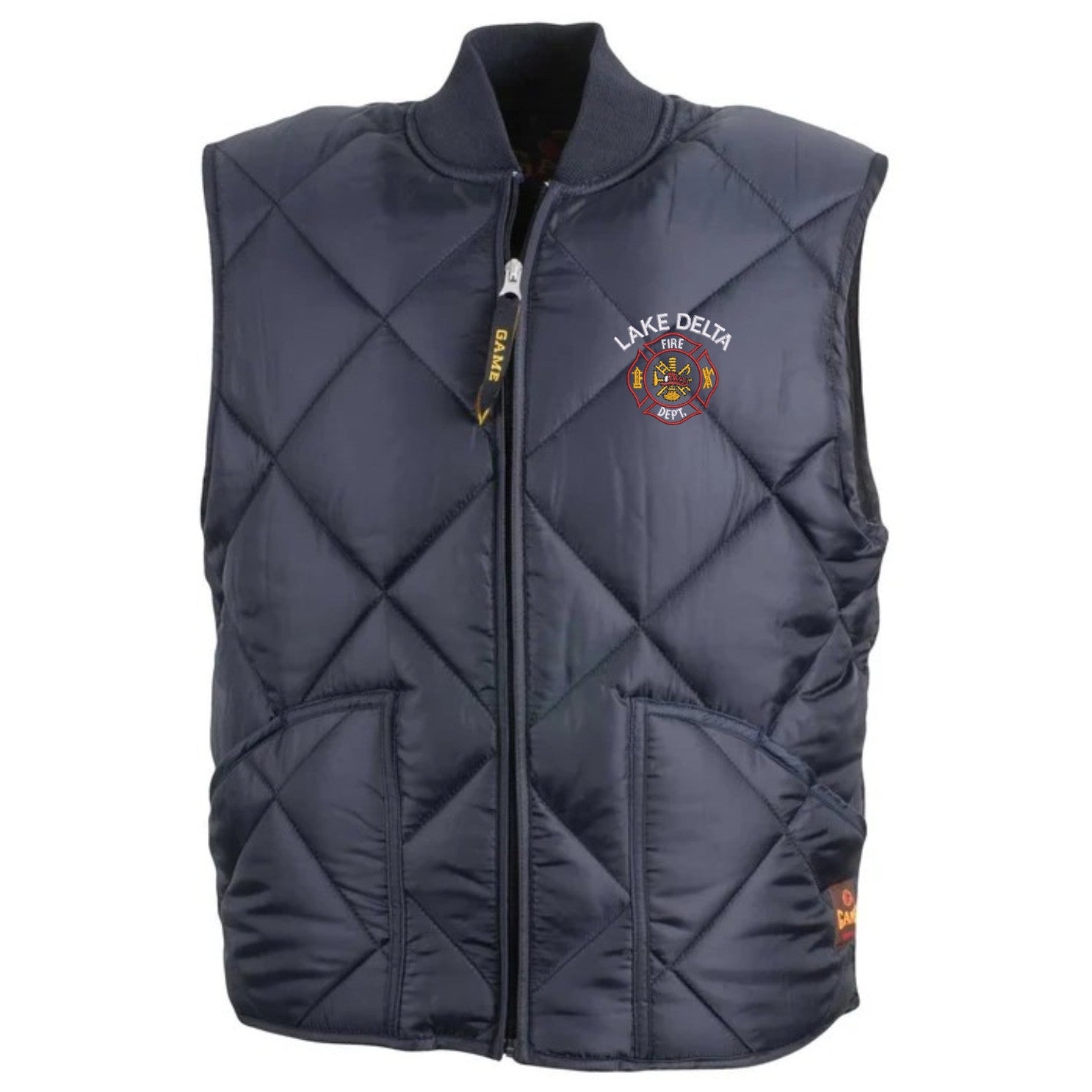 Bravest Quilted Vest Embroidered 1222-V