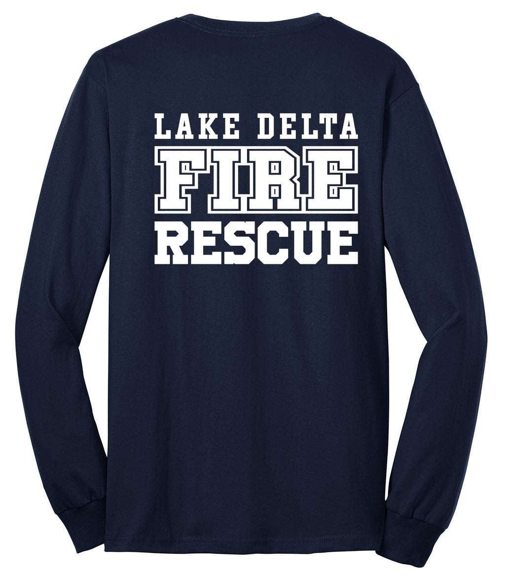 Long Sleeve Tee Screen Printed PC55LS
