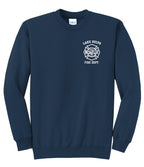 Crewneck Sweatshirt Screen Printed Navy PC78