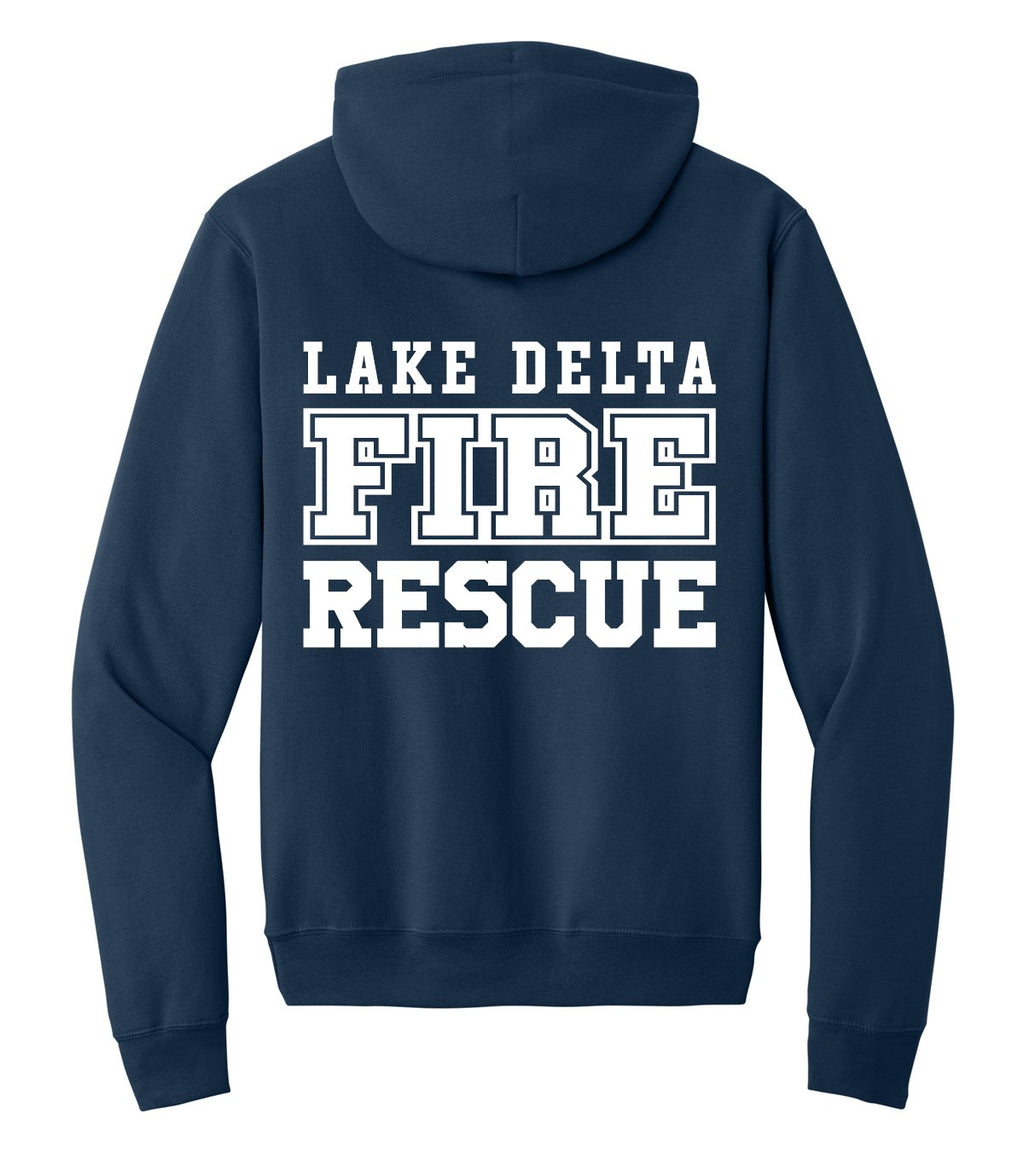 Hoodie Screen Printed Navy PC78H