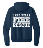 Hoodie Screen Printed Navy PC78H