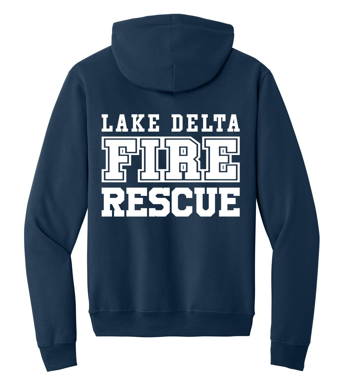 Hoodie Screen Printed Navy PC78H