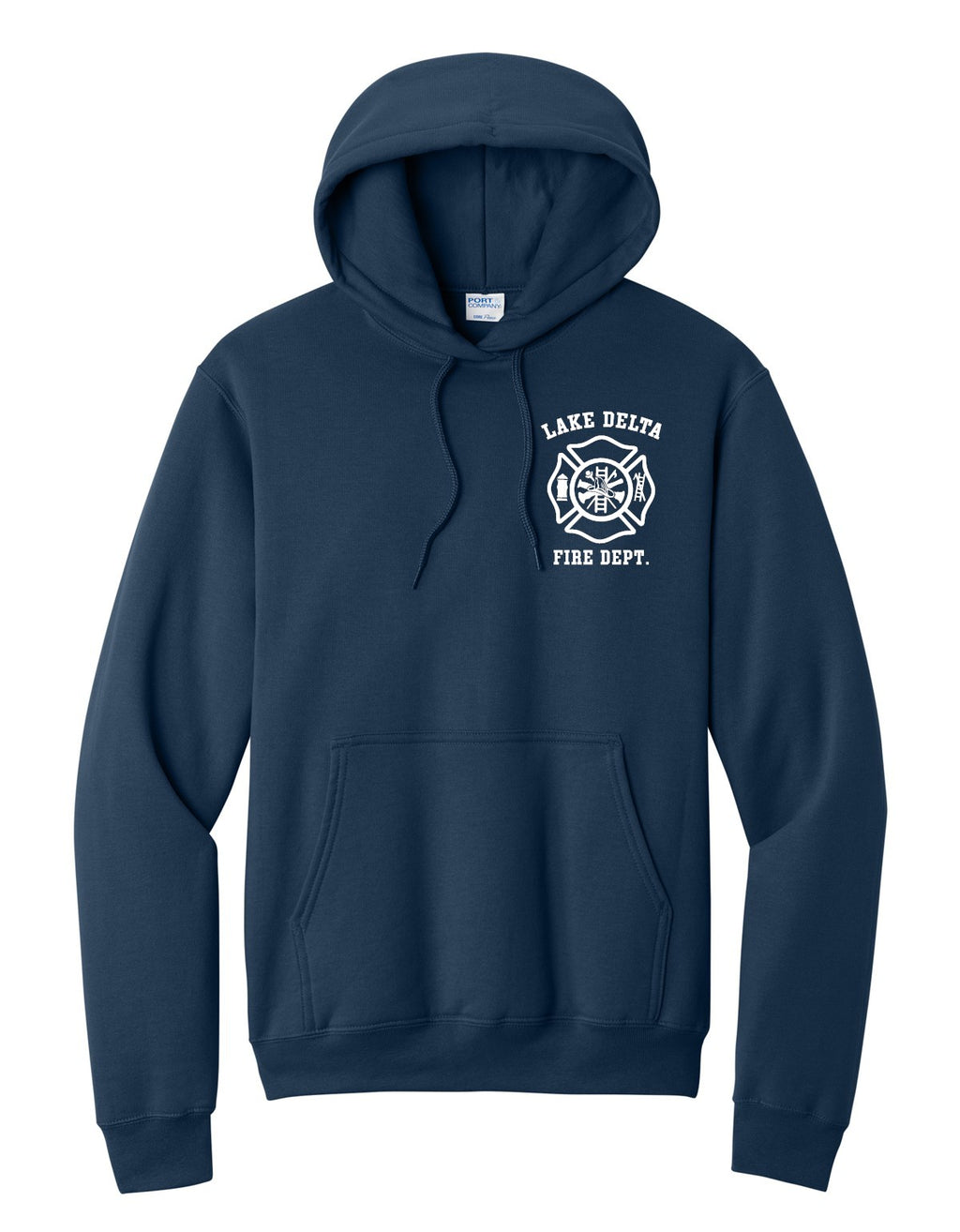 Hoodie Screen Printed Navy PC78H