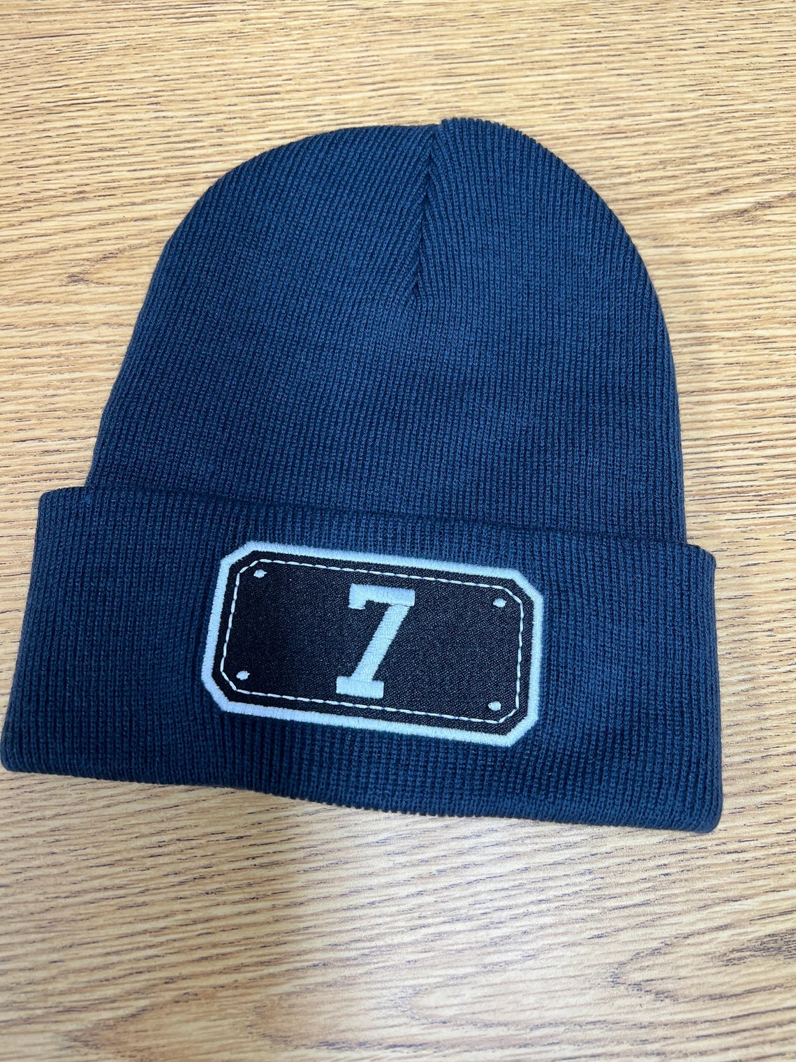 Passport Embroidered Beanie Hat