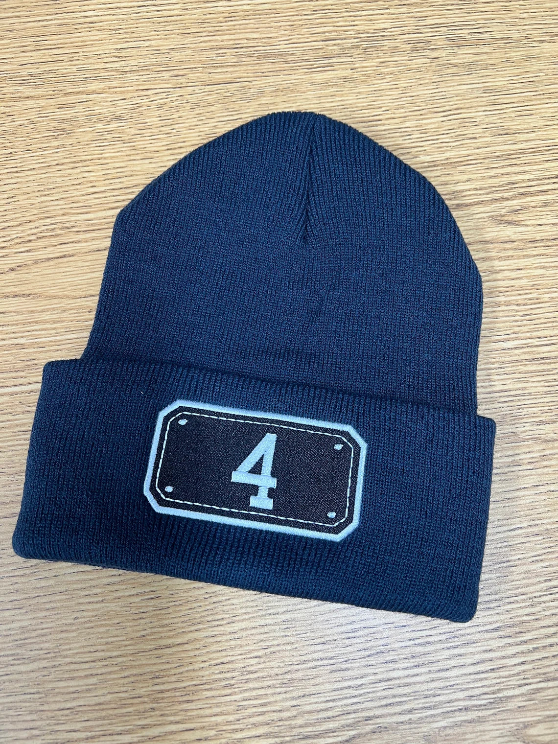 Passport Embroidered Beanie Hat