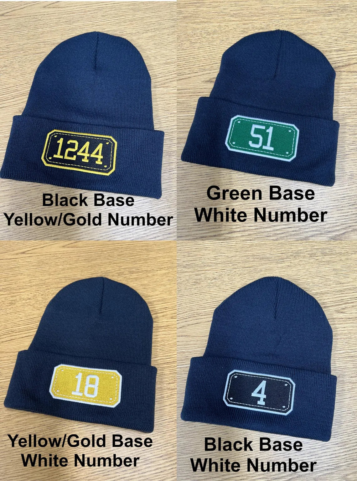 Passport Embroidered Beanie Hat