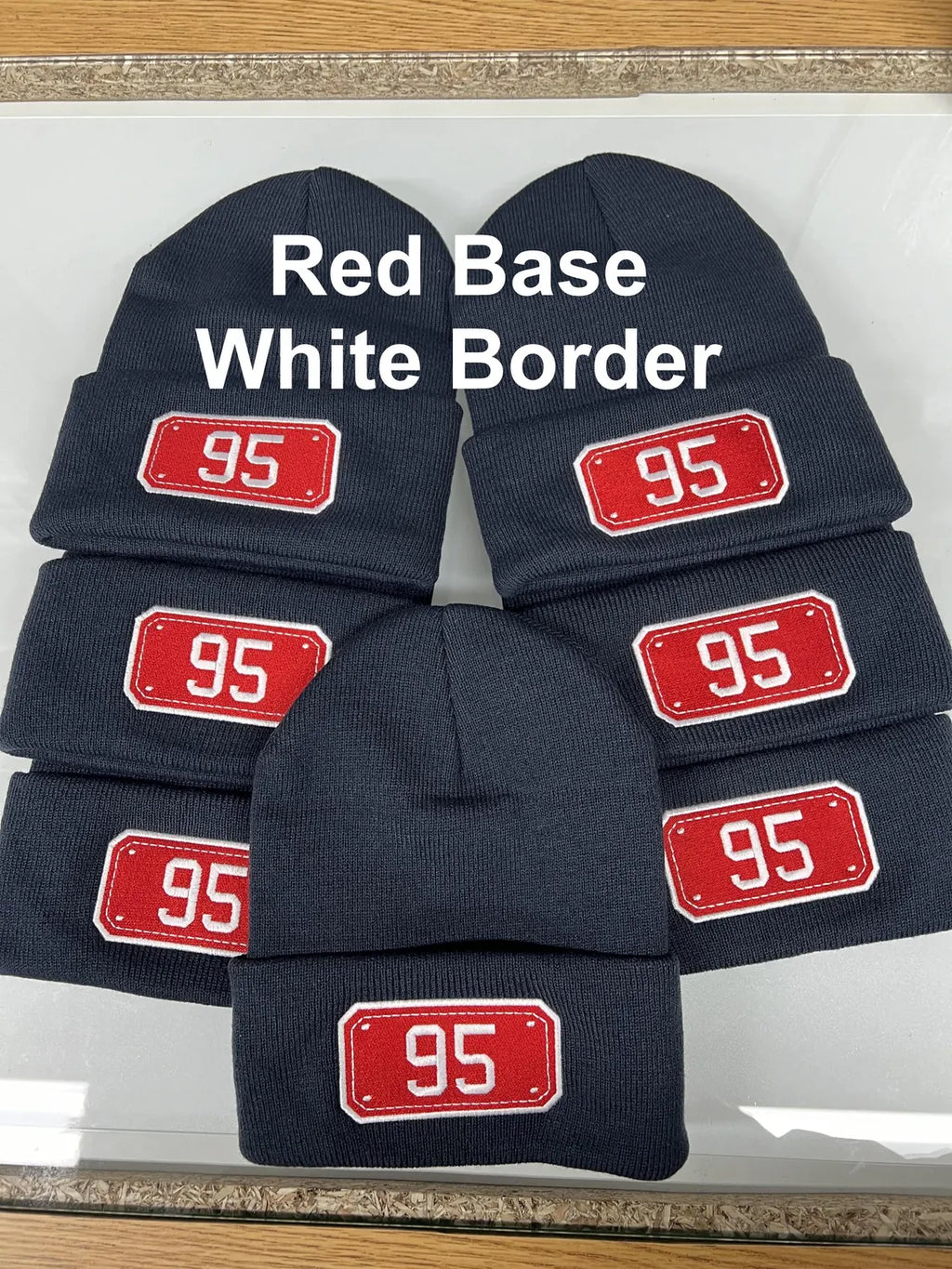 Passport Embroidered Beanie Hat