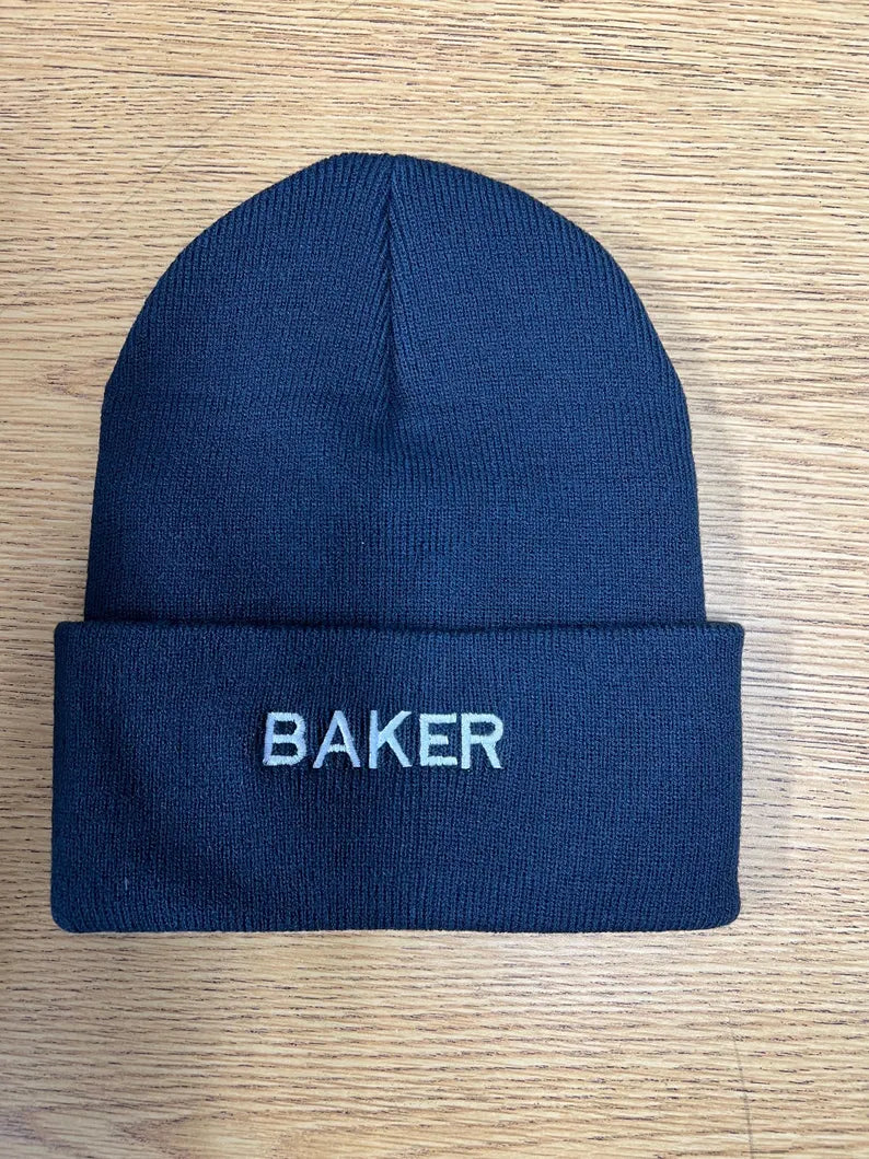 Passport Embroidered Beanie Hat