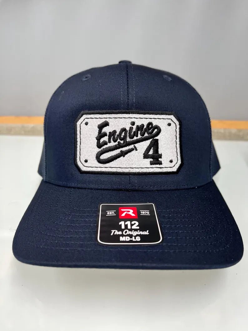 Station/Engine Embroidered Ball Cap Hat