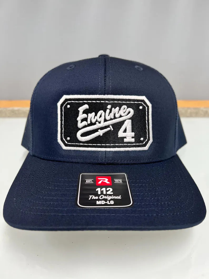 Station/Engine Embroidered Ball Cap Hat