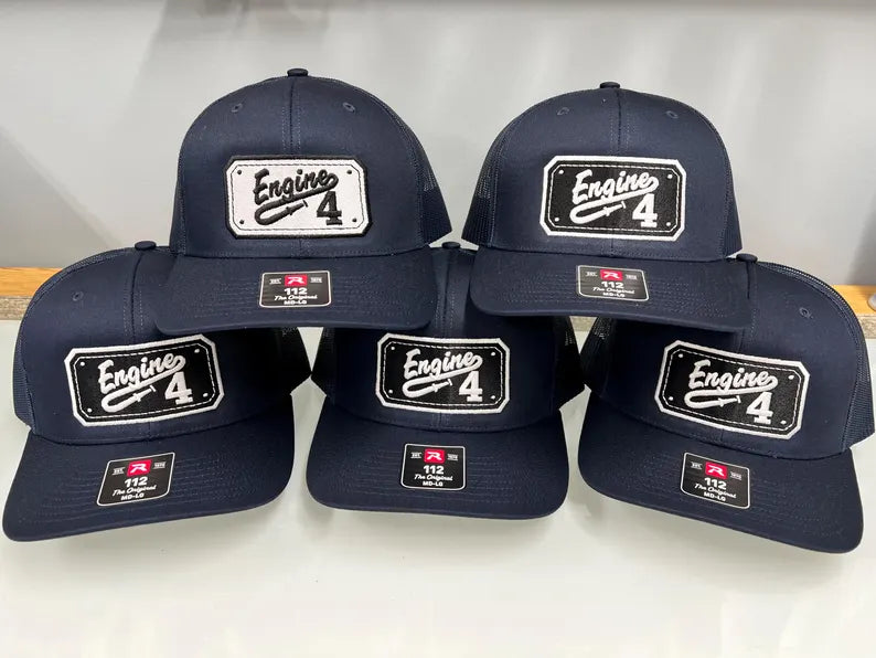Station/Engine Embroidered Ball Cap Hat