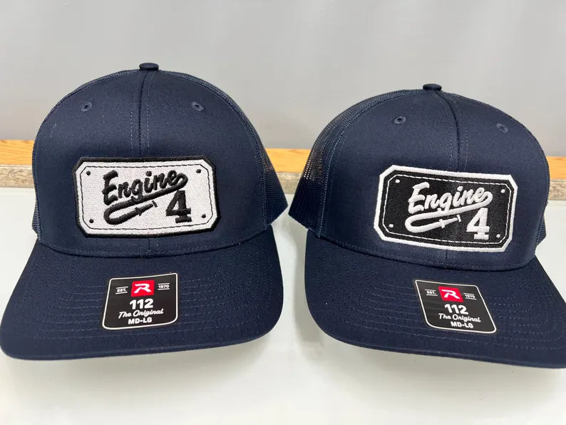 Station/Engine Embroidered Ball Cap Hat