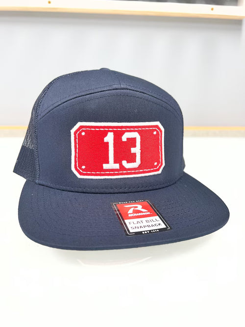 Passport Embroidered Ball Cap on Richardson 7 Panel