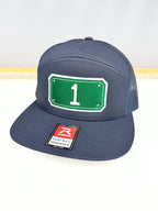Passport Embroidered Ball Cap on Richardson 7 Panel