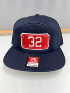 Passport Embroidered Ball Cap on Richardson 7 Panel
