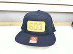 Passport Embroidered Ball Cap on Richardson 7 Panel