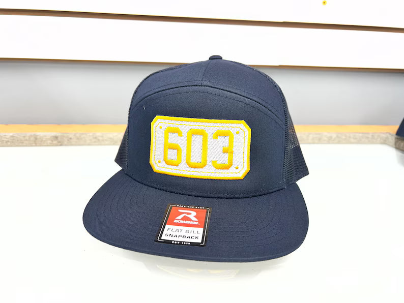 Passport Embroidered Ball Cap on Richardson 7 Panel