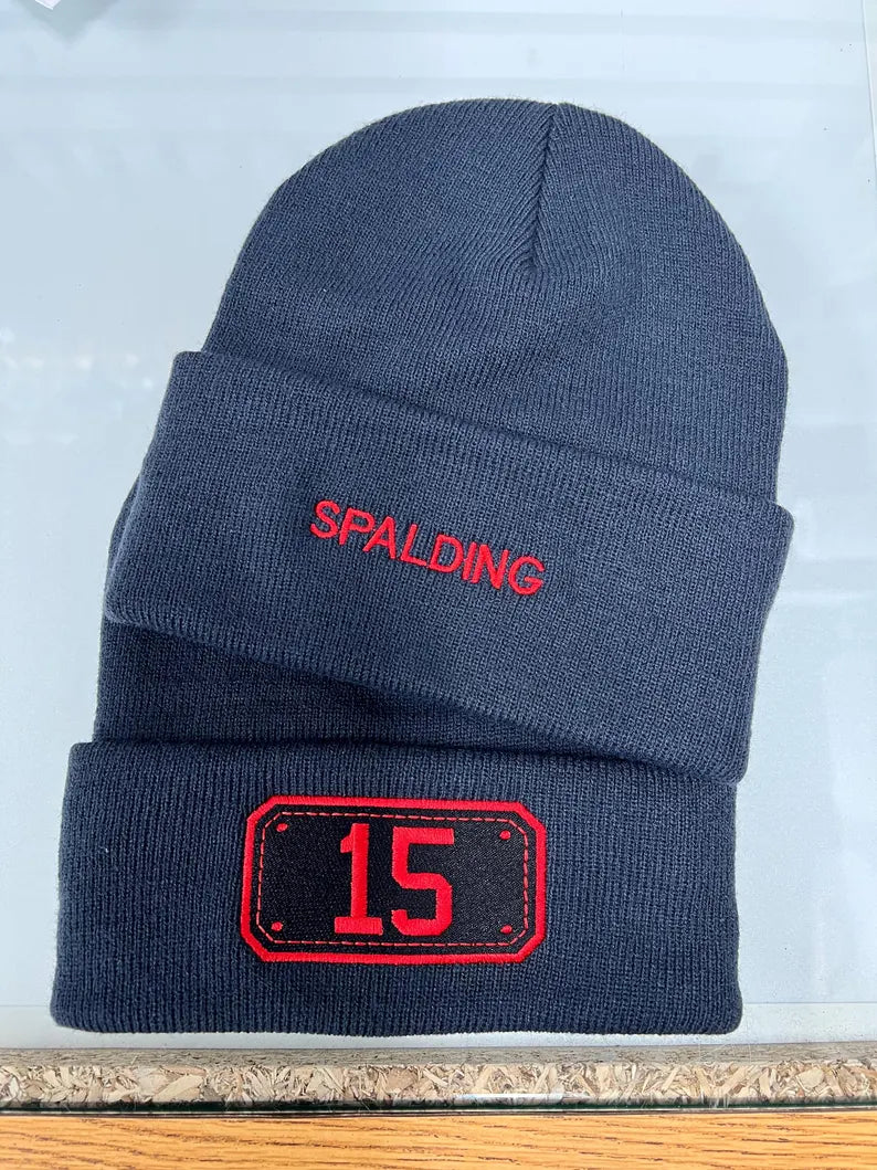 Passport Embroidered Beanie Hat